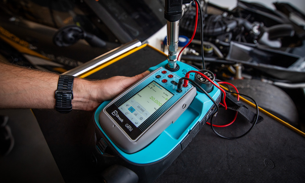 Pressure sensor monitoring technology from Druck