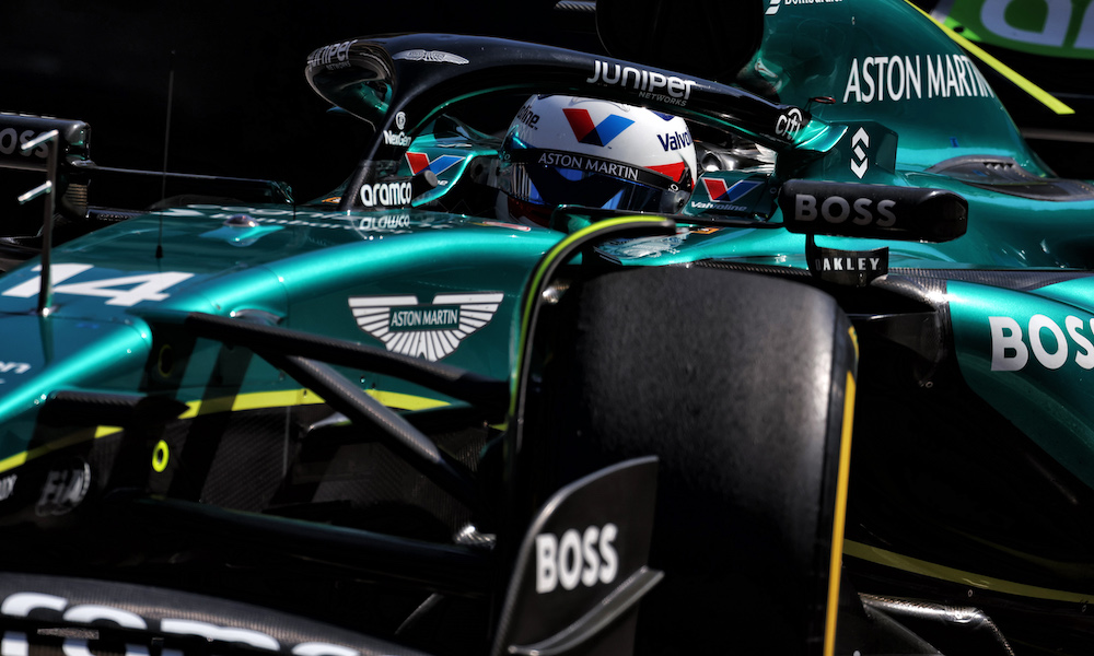 Aston Martin AMR24 F1 car