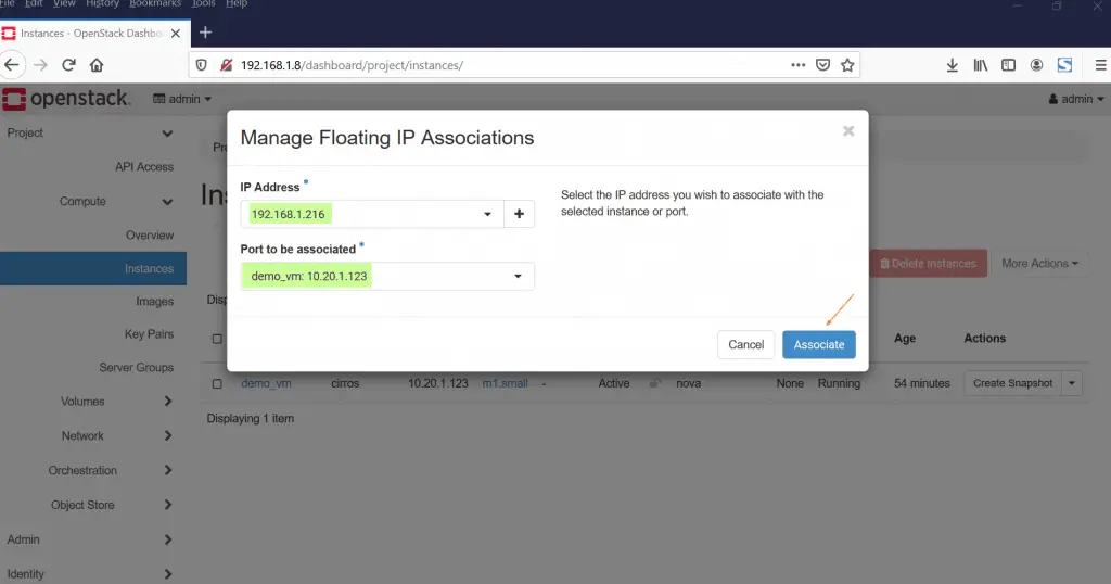 Choose-IP-Associate-Port-OpenStack